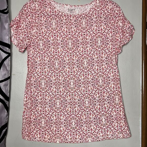 Loft Ruffle Sleeve T Shirt - Picture 3 of 10